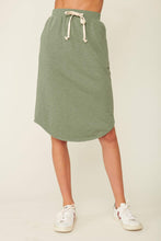 Buy Midi SKirt online Lulu Organic Essentials Pebble Beach Skirt  Khaki Ladies Pencil Skirt