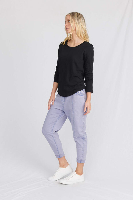 Lulu Soho Jeans Periwinkle Lulu Organic Clothing Soho Jeans Soho Pants Basic State Lulu Organic Clothing Australian Stockist Lulu Soho Jeans Australian Stockist