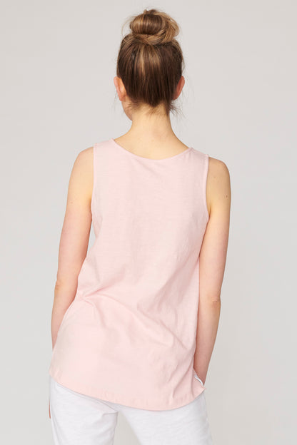 Miami Organic Cotton Tank - Pink