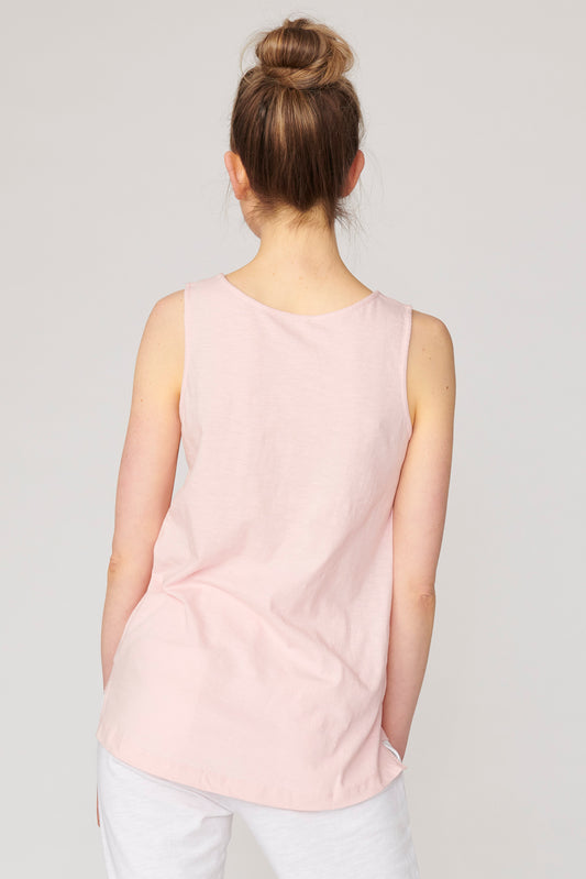 Miami Organic Cotton Tank - Pink