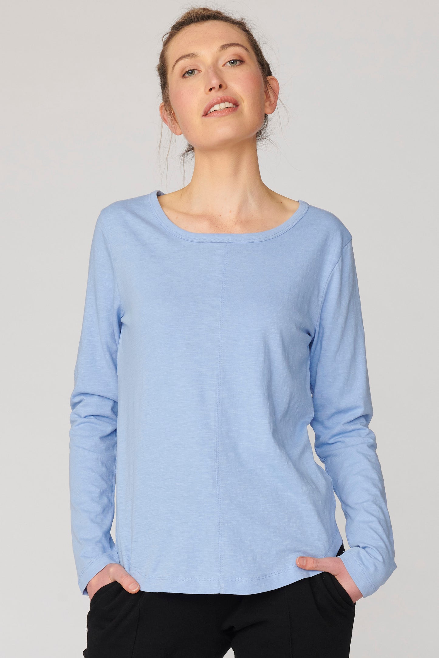 Lulu Organic Clothing New York Long Sleeve Tee - Basic State Australia