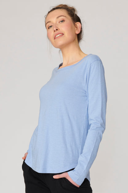 Lulu Organic Clothing New York Long Sleeve Tee - Basic State Australia