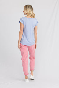 Buy lulu Organic Clothing Santa Barbara Tee Basic State Lulu Organic Essentials Australian Stockist