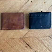 Shop Fathers Day Gift Ideas @ Basic State - Tan Leather Wallet - Mens Leather Wallet Tan, Mens Leather Wallet Black, Mens Leather Wallet Rugged Hide - Basic State