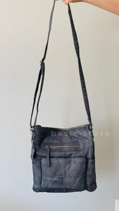 'Carolina' Cross Body Leather Bag