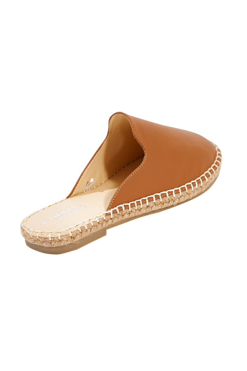 Riley Leather Slides Riley Tan Leather Shoes Riley Tan Mules Basic State