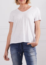 Shop Ladies V Neck Tshirt, buy Ladies V Neck Tshirts online, g7 organic Cotton Basics Erin Tee, Erin Tshirts, Buy Organic Cotton Ladies Tshirt, Organic V Neck Tee Ladies V Neck Tshirt