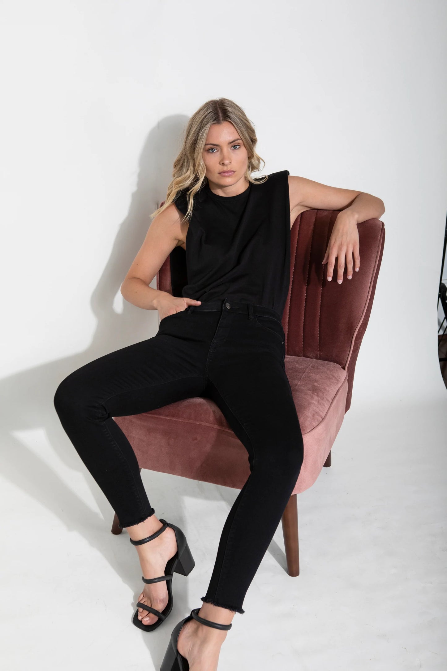 Shop Saint Rose Lucia Jeans Black, Buy Black Lucia Jeans, Black Lucia Skinny Jeans, Lucia Black Skinny Jeans Saint Rose, Black Skinny Leg Jeans Saint Rose Stockists, Saint Rose Jeans Stockists, Saint Rose Stockists, Best Jeans for Women