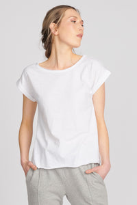 Buy lulu Organic Clothing Santa Barbara Tee Basic State Lulu Organic Essentials Australian Stockist