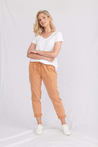 Lulu Soho Jeans Nutmeg Lulu Organic Clothing Soho Jeans Soho Pants Basic State Lulu Organic Clothing Australian Stockist 