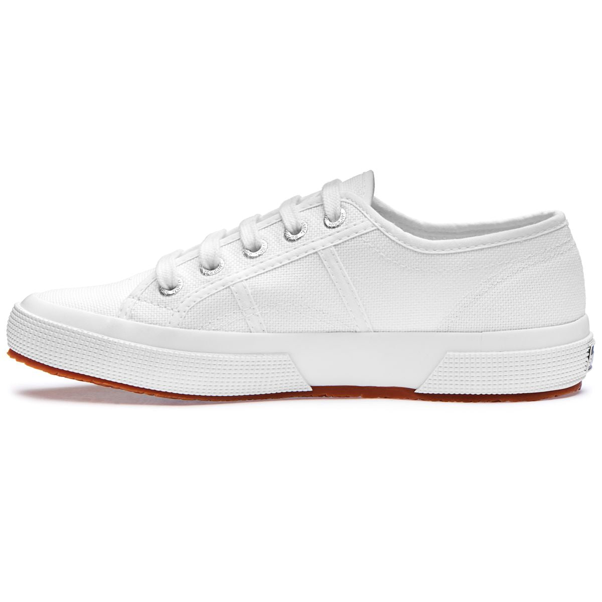 Superga Classic Tennis Shoe Canvas Sneakers White Superga 2750 Cotu Classic Basic State Style Traders White Tennis Shoe Runners rubber soles sneakers, trainers, joggers, runners white canvas 