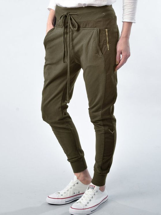 Ultimate Joggers - Dark Olive Khaki (Plus Size)