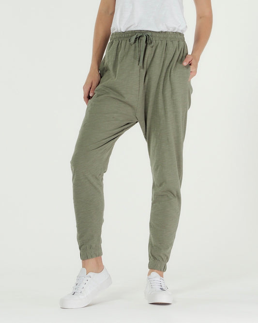 Arabella Aybrey Drop Crotch Pants - Cle Clothing Australian Stockist - Basic State