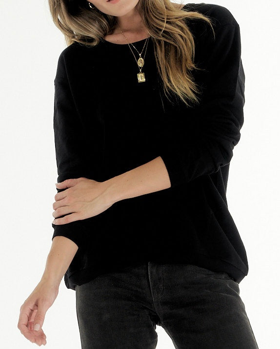 Cle Organic Lucy Sweater Basic State - Cle Organic Clothing Australian Stockist - Basic State