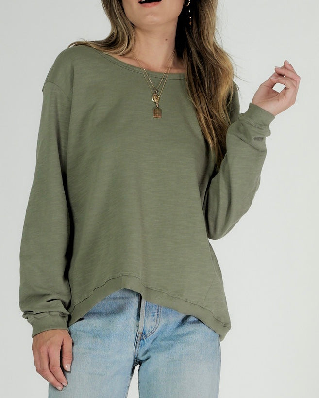 Cle Organic Lucy Sweater Basic State - Cle Organic Clothing Australian Stockist - Basic State