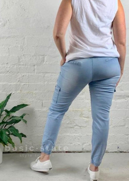 Joey Joggers Jenny Joggers Basic State Joey Joggers Jenni Joggers Elasticated Plus Size Jeans 