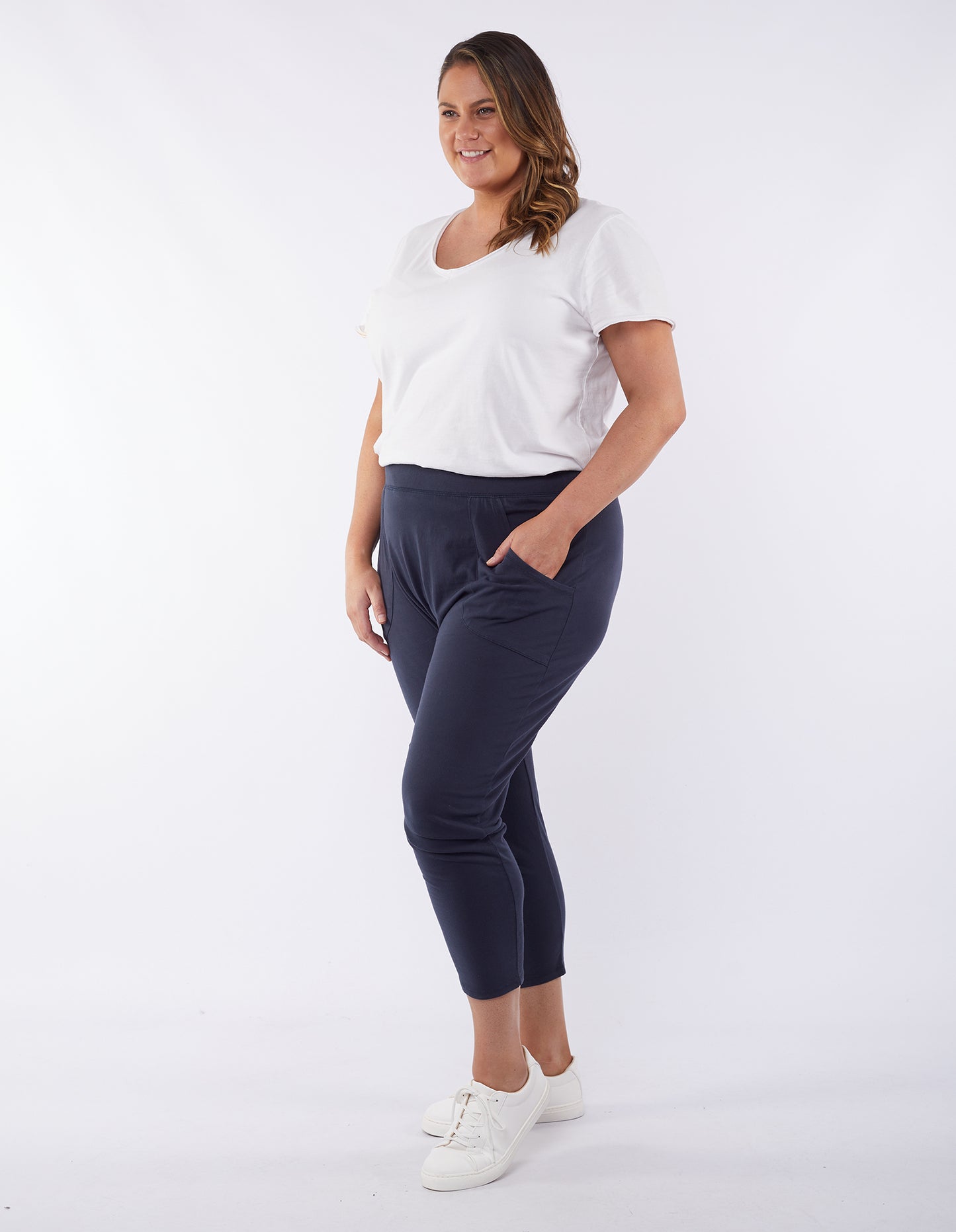 Plus Size Weekender Lounge Pant - Navy