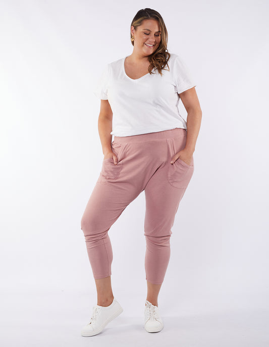 shop Elm Weekender Pants Pink, Elm Weekender lounge Pants, Elm Lounge Pants Rose
