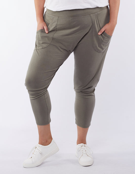 Plus Size Weekender Lounge Pant - Khaki