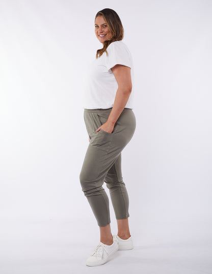 Plus Size Weekender Lounge Pant - Khaki