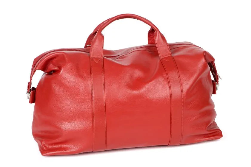 'Weekender' Overnight Leather Bag