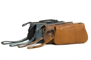 'St Kilda' Cross Body Leather Bag / Clutch